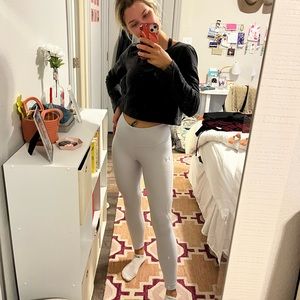 Under armour white leggings